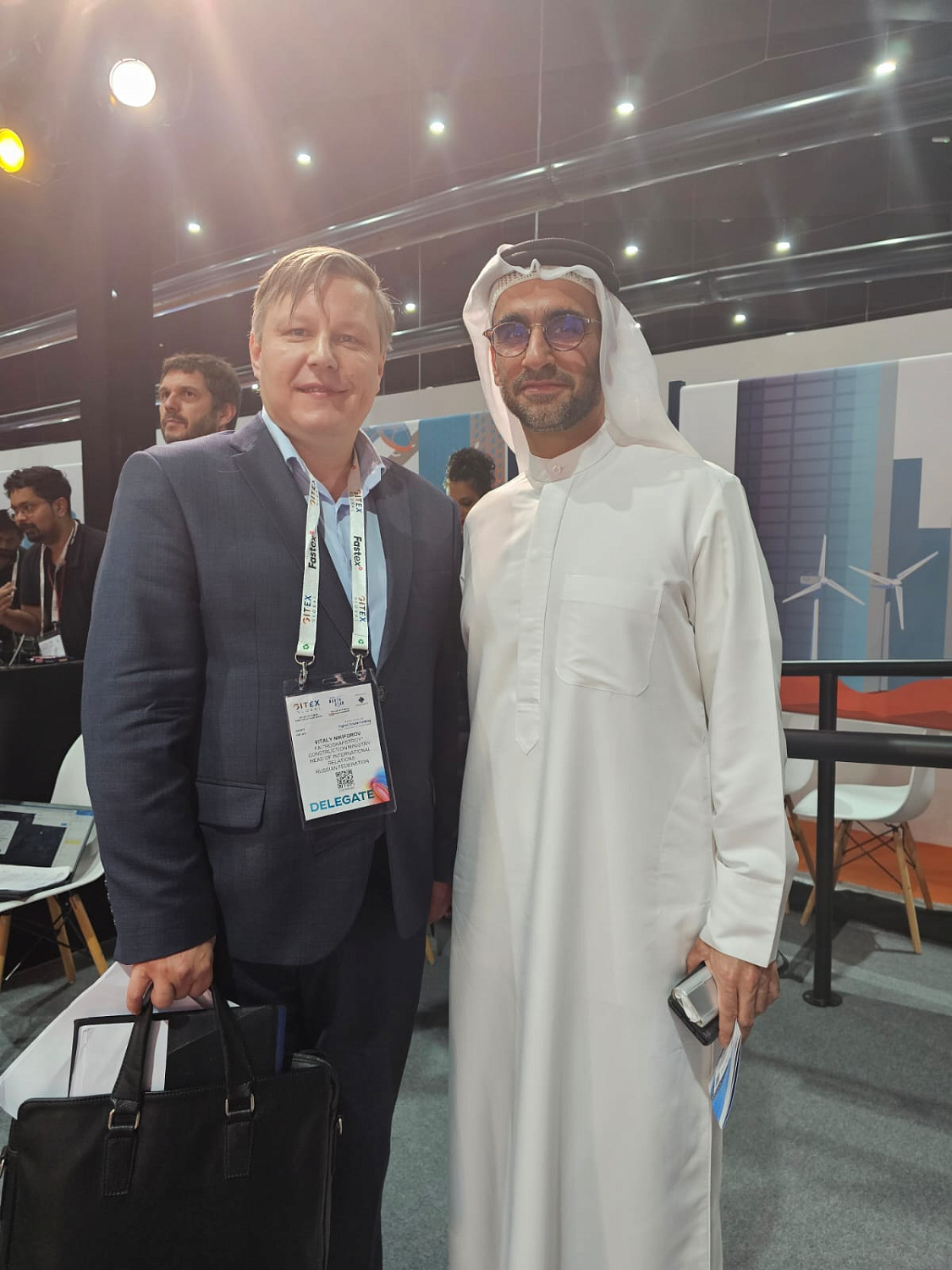 Представитель ФАУ «РосКапСтрой» Виталий Никифоров принял участие в международной конференции GITEX «Градостроительство будущего»