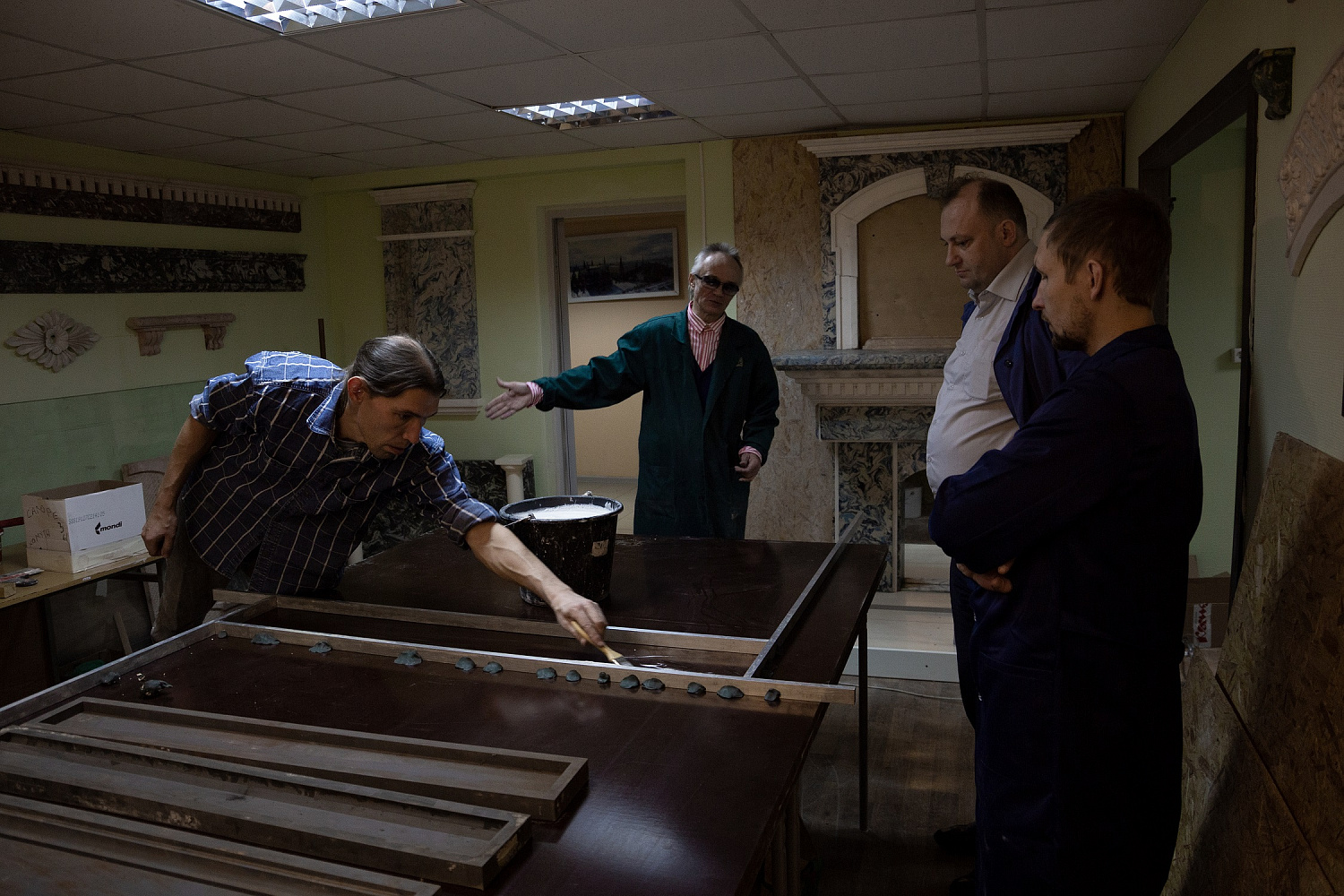 Состоялся курс практических занятий для специалистов в сфере реставрации