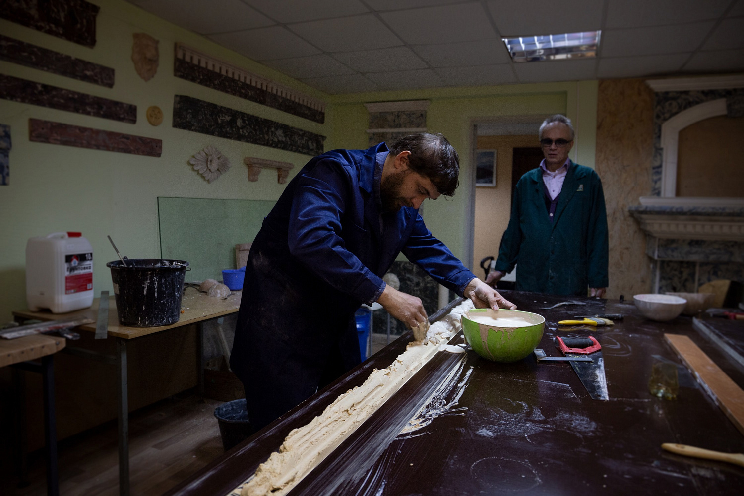 Состоялся курс практических занятий для специалистов в сфере реставрации