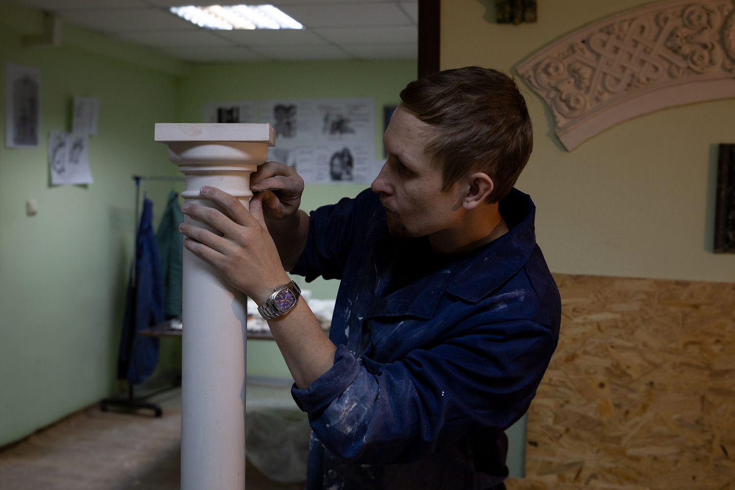 Состоялся курс практических занятий для специалистов в сфере реставрации