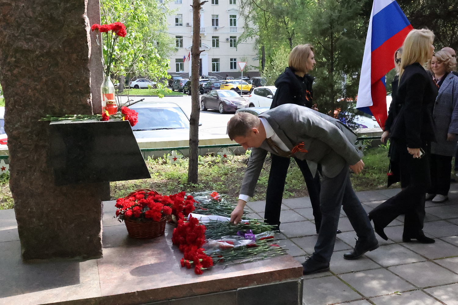 Сотрудники ФАУ «РосКапСтрой» приняли участие в торжественных мероприятиях, приуроченных к 80-летию Великой Победы