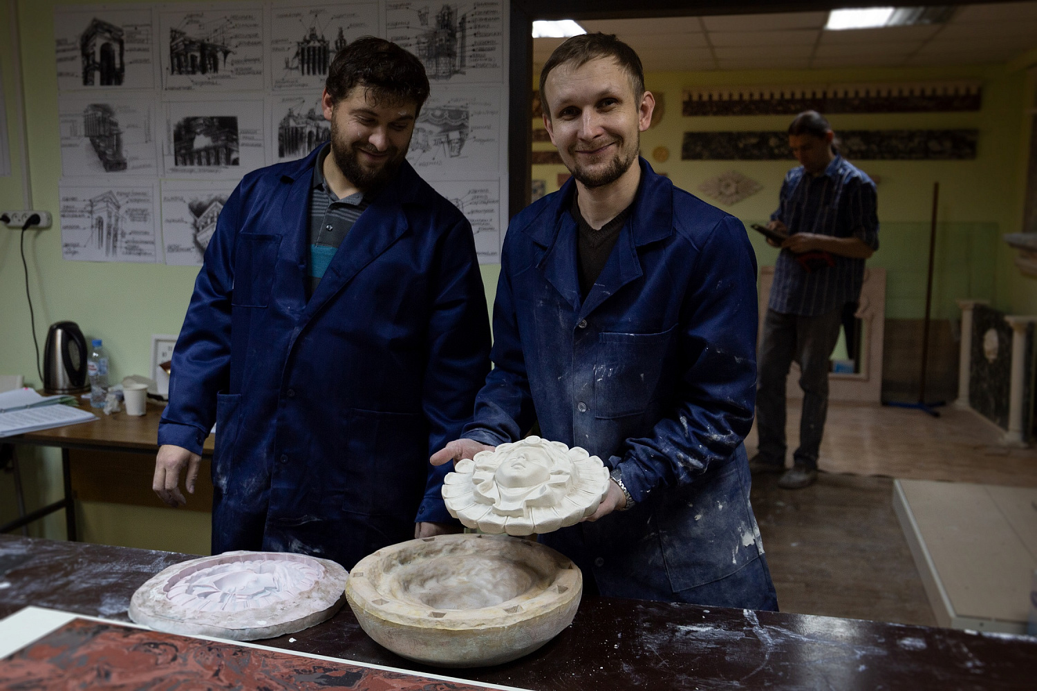 Состоялся курс практических занятий для специалистов в сфере реставрации