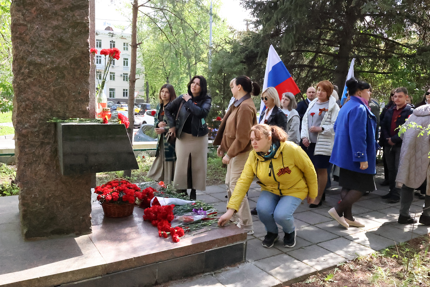 Сотрудники ФАУ «РосКапСтрой» приняли участие в торжественных мероприятиях, приуроченных к 80-летию Великой Победы