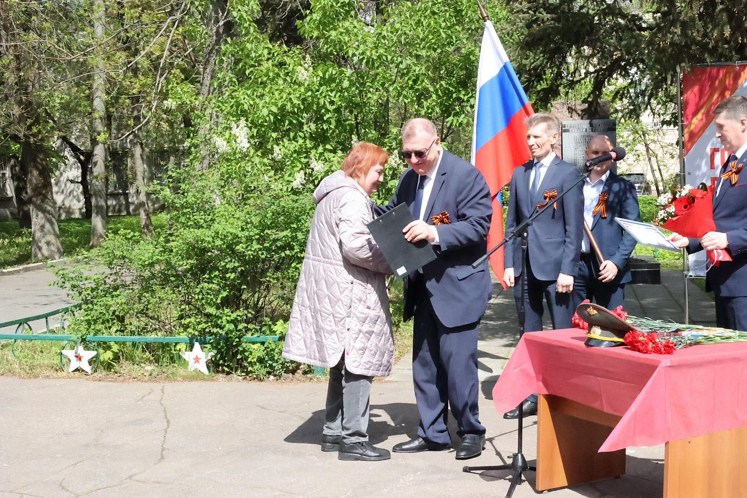 Сотрудники ФАУ «РосКапСтрой» приняли участие в торжественных мероприятиях, приуроченных к 80-летию Великой Победы