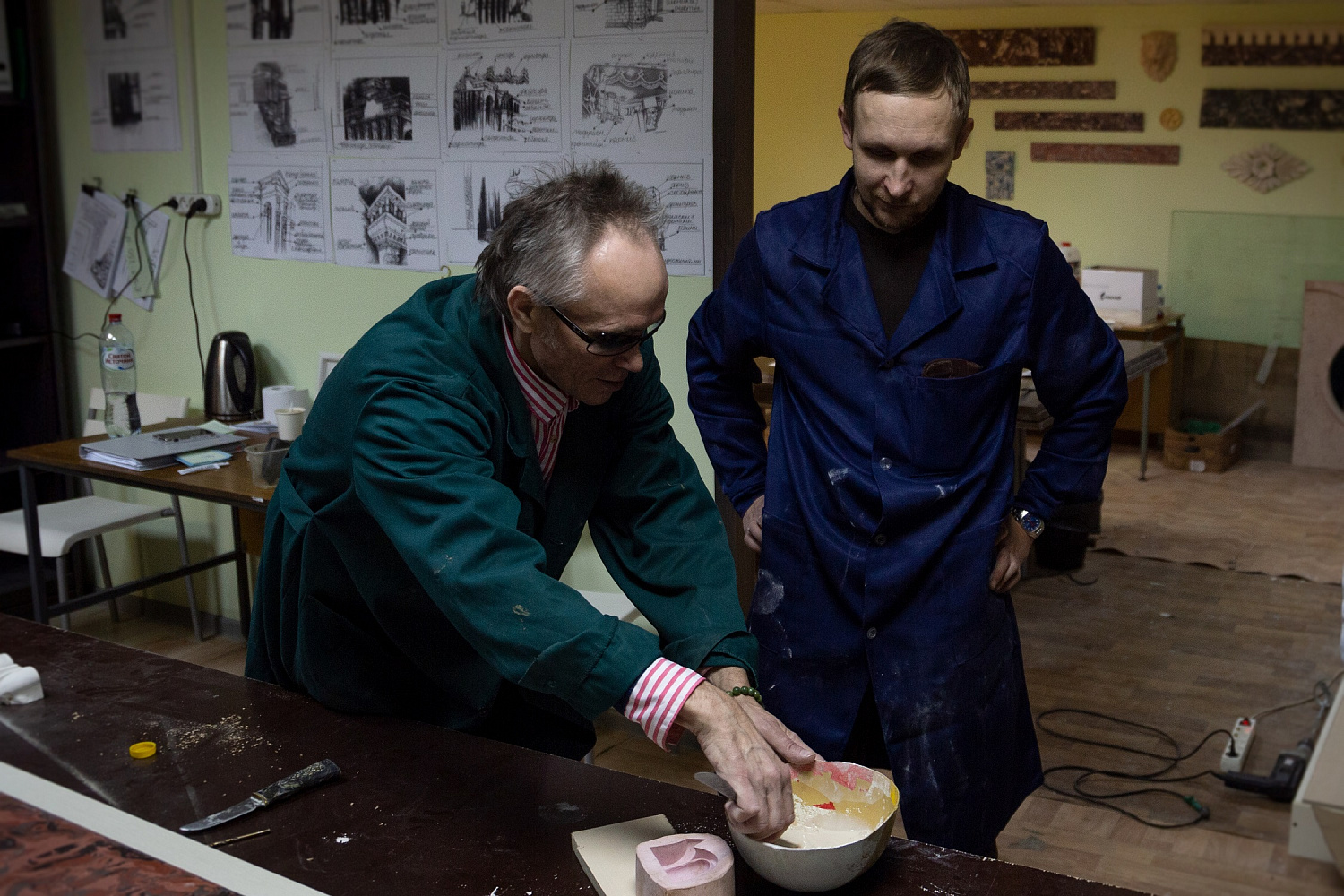 Состоялся курс практических занятий для специалистов в сфере реставрации