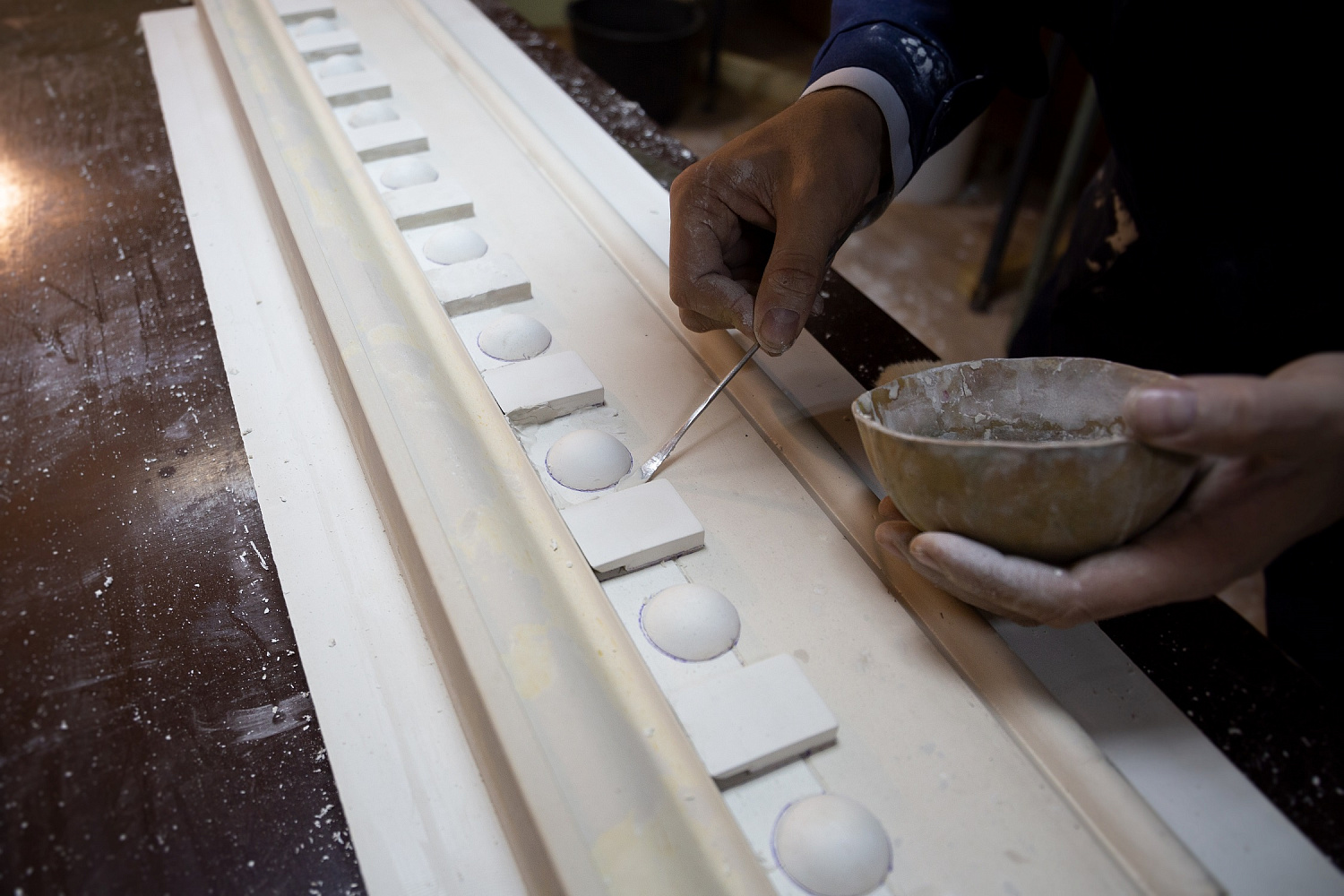 Состоялся курс практических занятий для специалистов в сфере реставрации