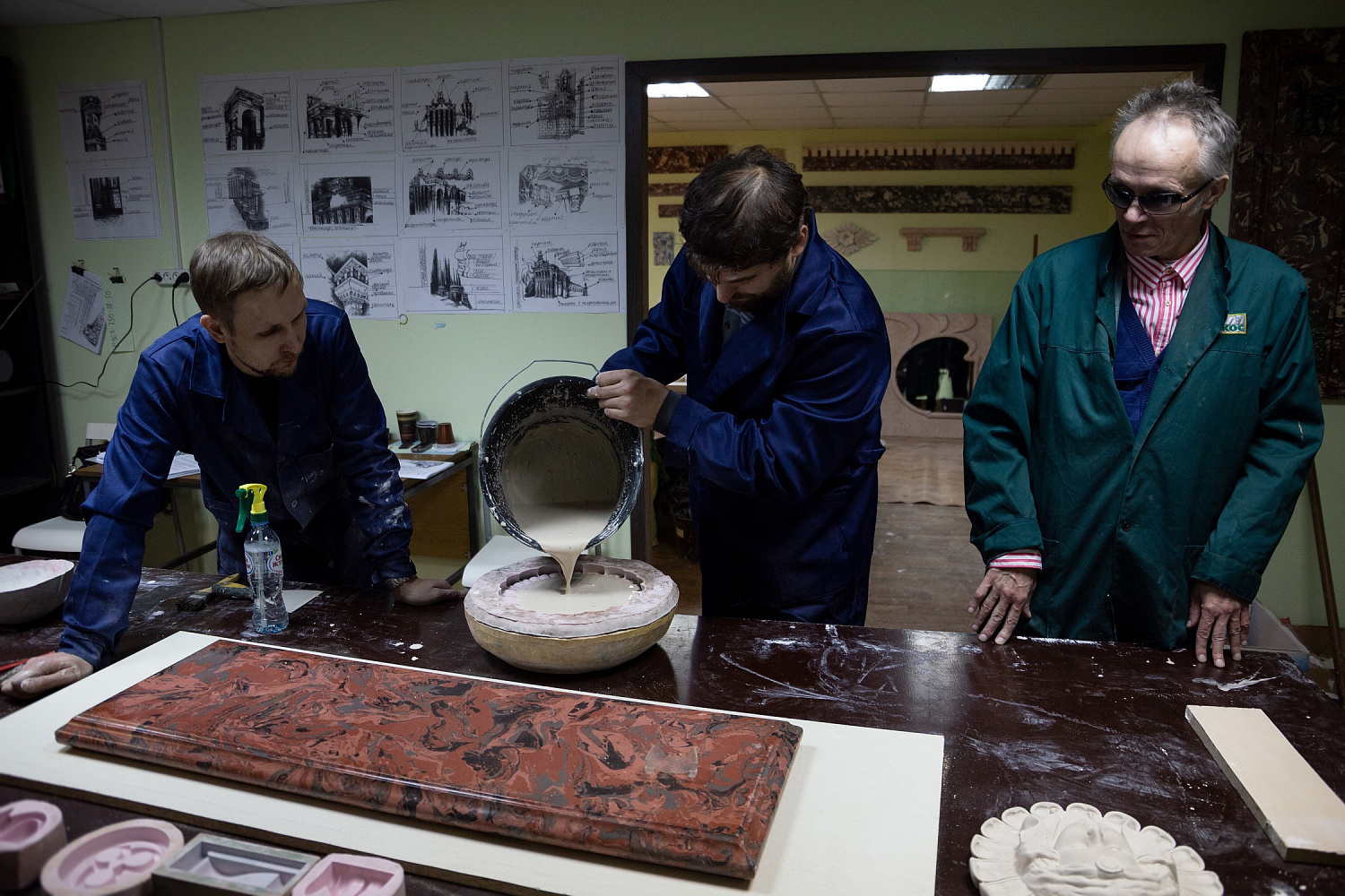 Состоялся курс практических занятий для специалистов в сфере реставрации