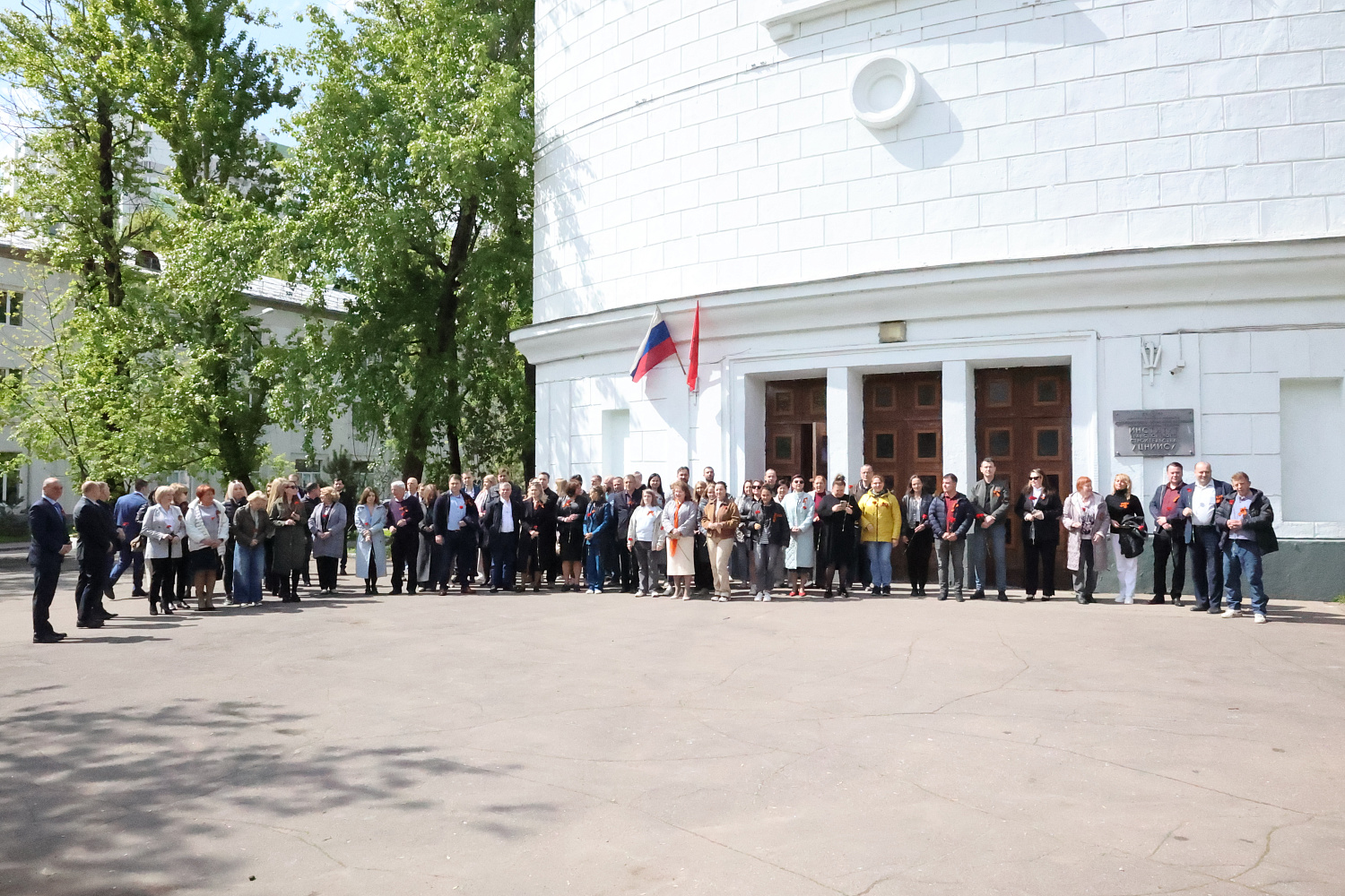 Сотрудники ФАУ «РосКапСтрой» приняли участие в торжественных мероприятиях, приуроченных к 80-летию Великой Победы