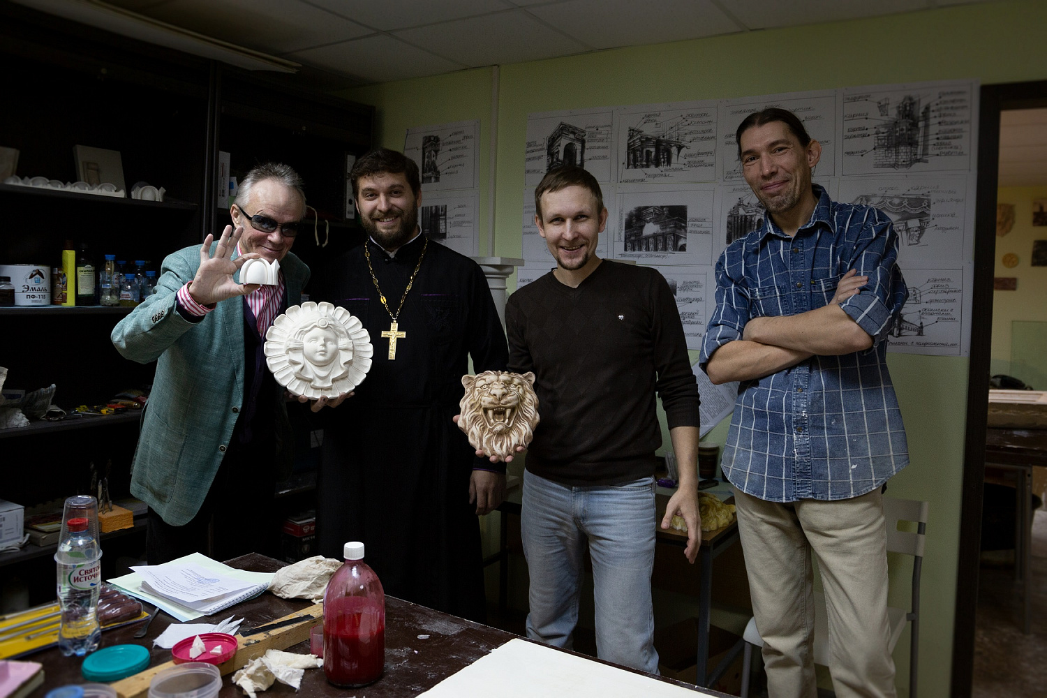 Состоялся курс практических занятий для специалистов в сфере реставрации