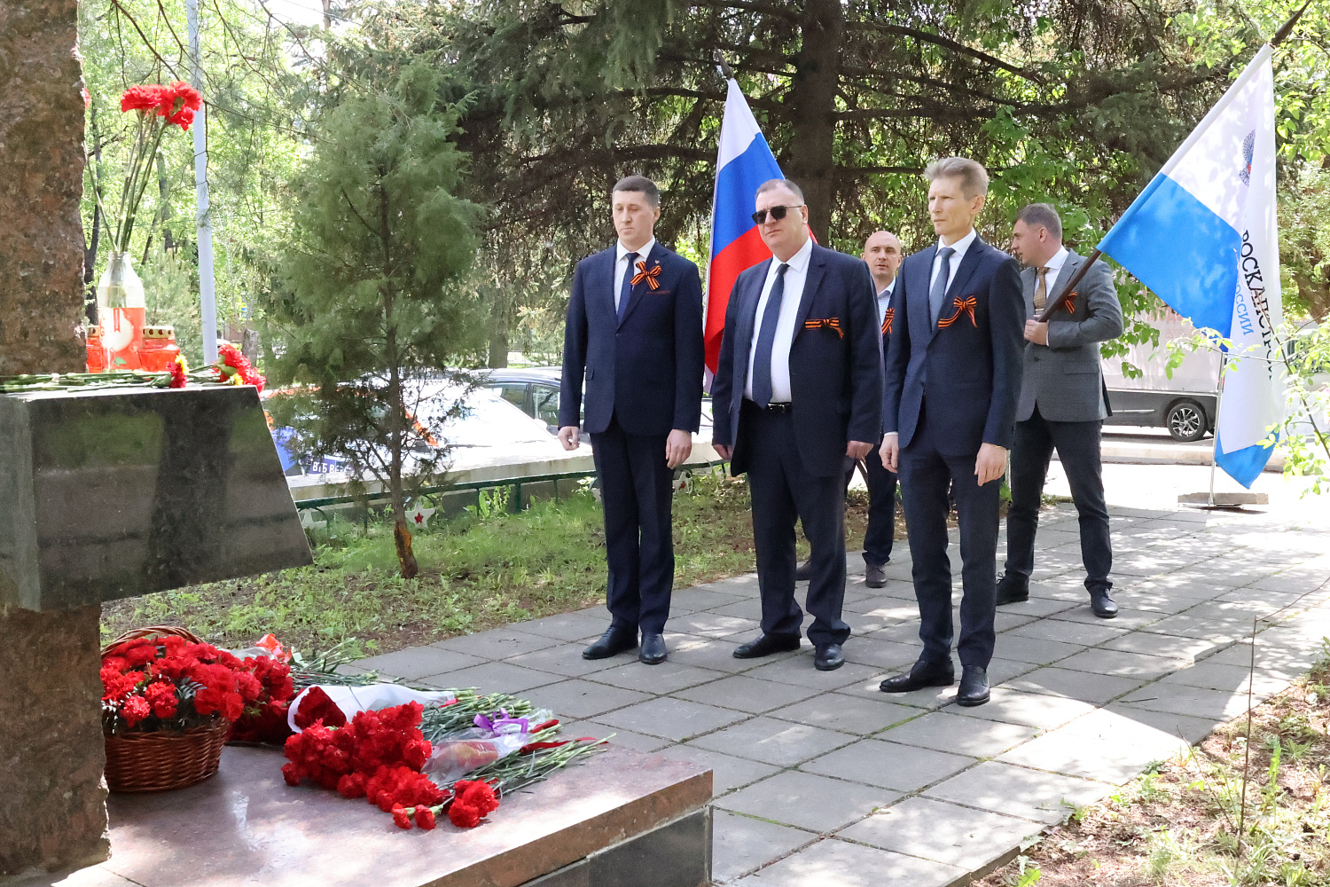 Сотрудники ФАУ «РосКапСтрой» приняли участие в торжественных мероприятиях, приуроченных к 80-летию Великой Победы